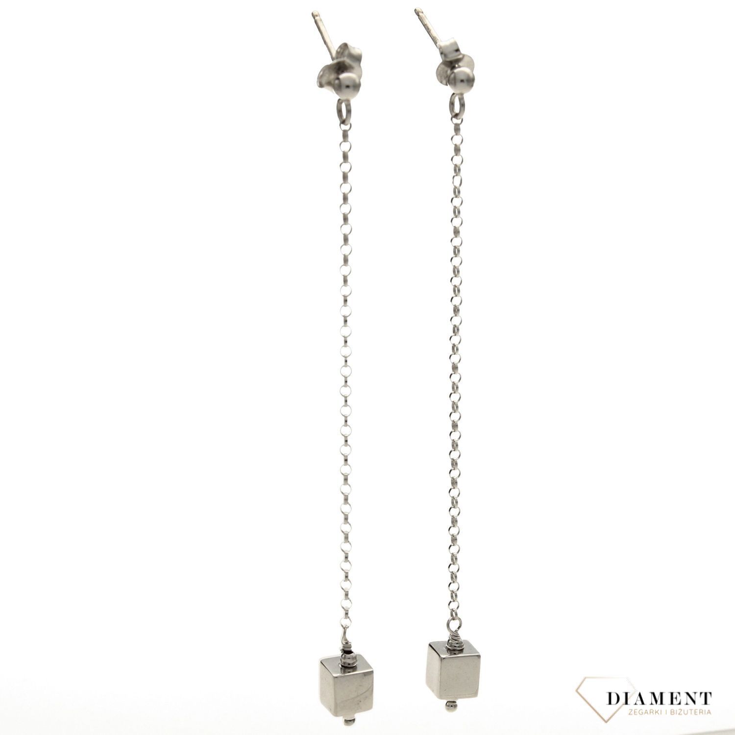 Srebrne kolczyki wiszące kostki OR RM 20357 062l.jpg